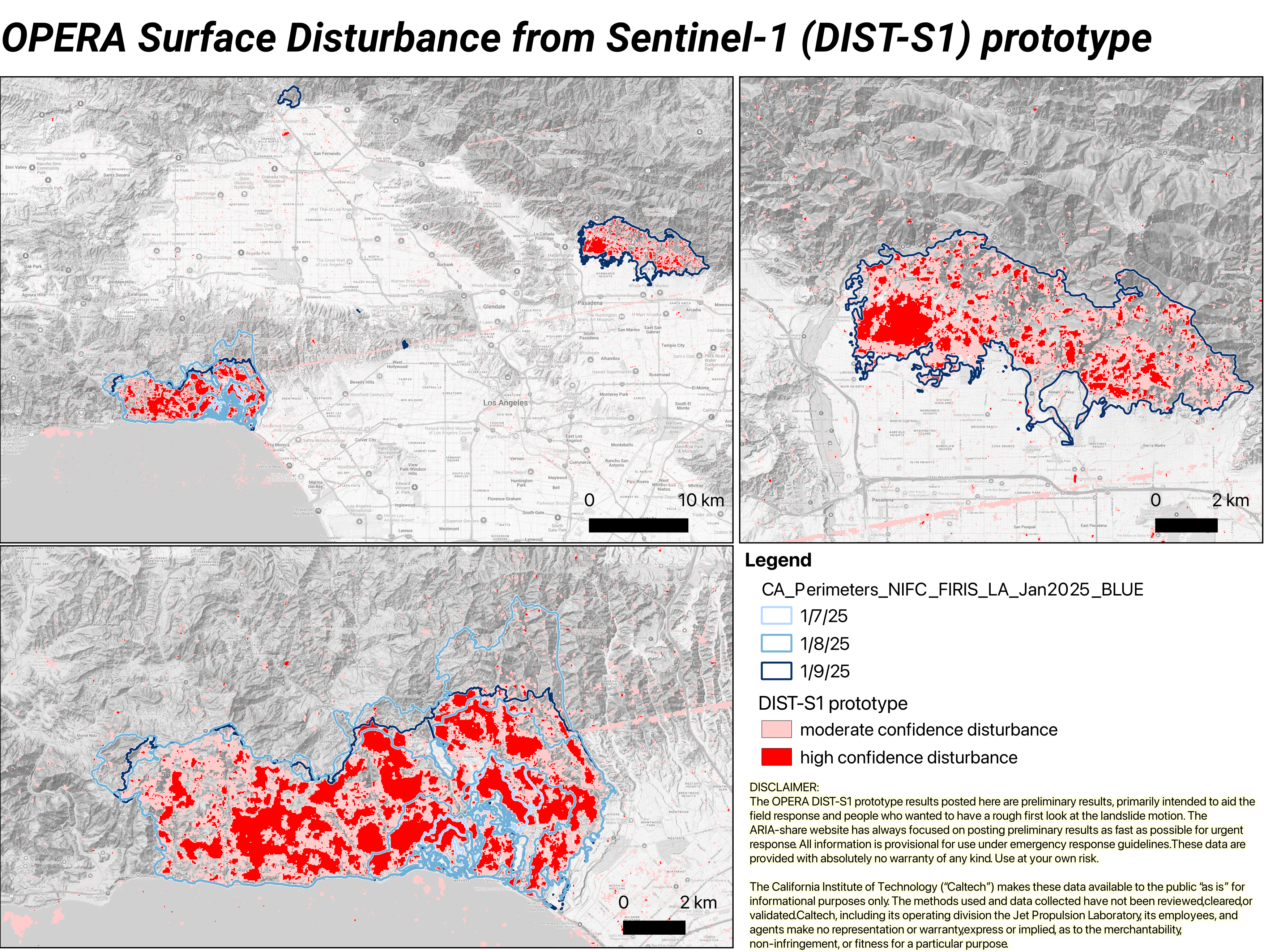 OPERA SURFACE DiSTURBANCE from Sentinel-1